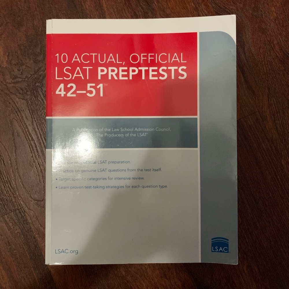 10 Actual, Official LSAT Preptests 42 - 51